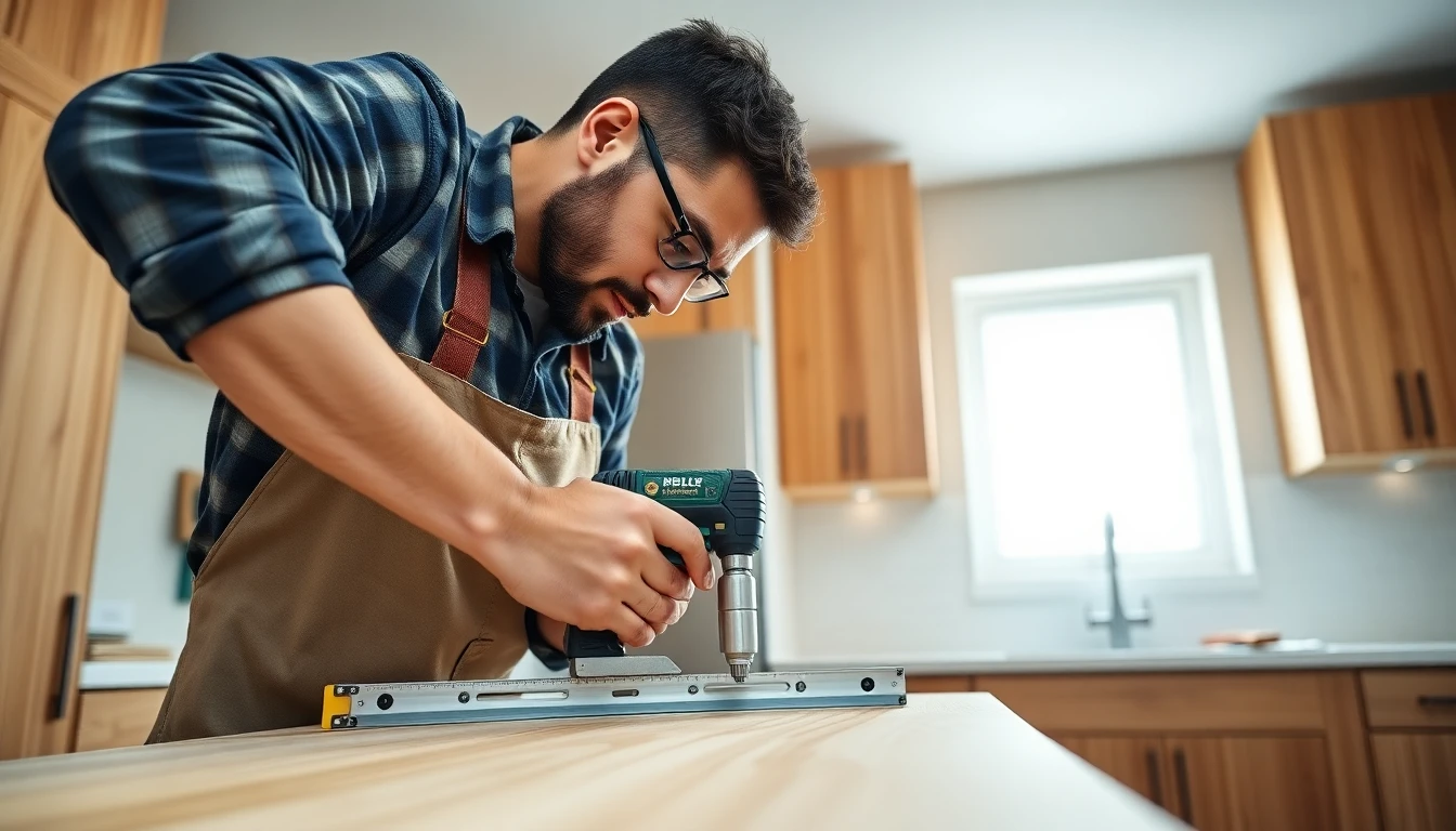 Custom Cabinet Installation